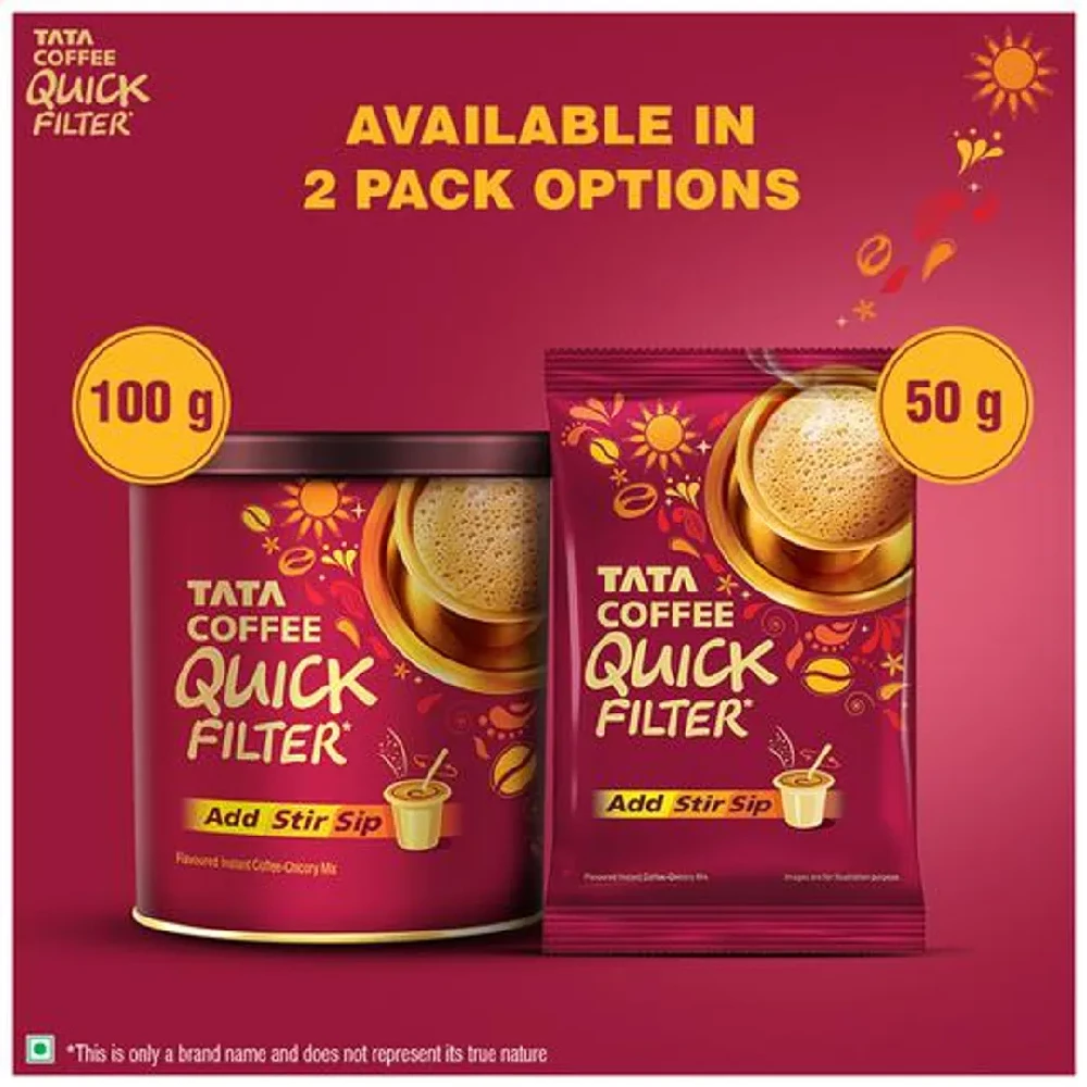 Tata Coffee Quick Filter - Authentic Taste, 50 g-7.webp